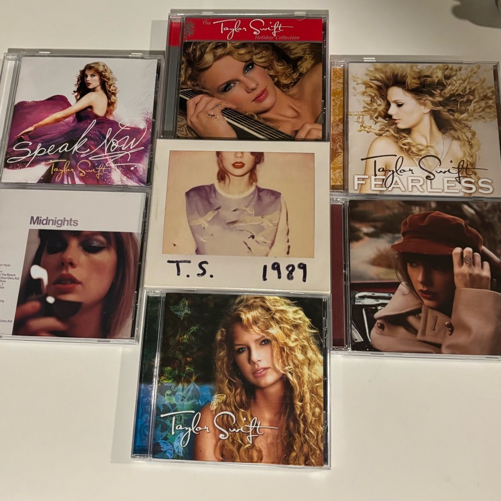 Taylor Swift CD Collection